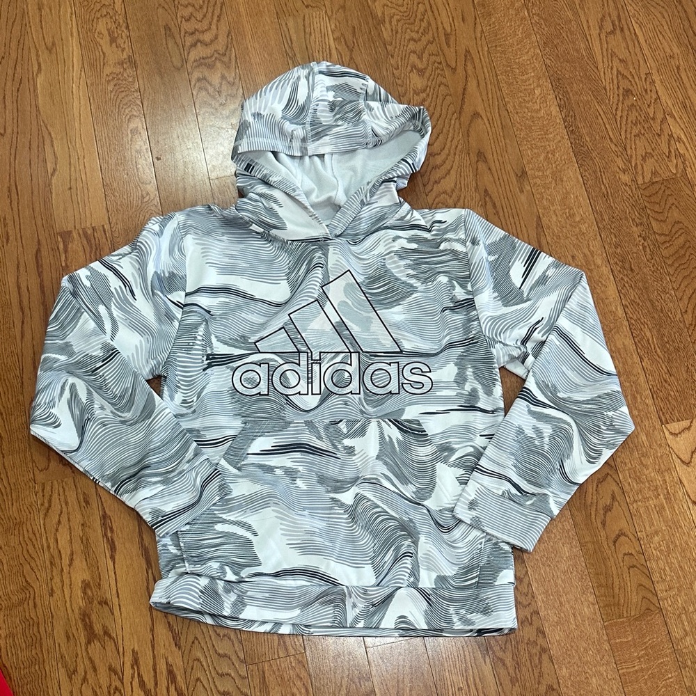 Adidas Monochrome Swirl Hoodie